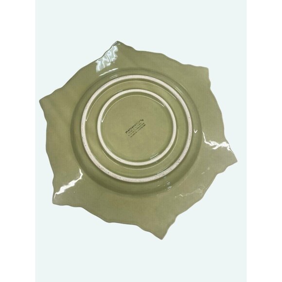 Vintage Sage Green Matceramica Serving Charger Plate - Picture 4 of 9